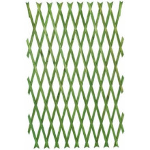 (6 x 3 Expanding Trellis - GREEN) Garden Expanding Trellis Green - Pack of 5