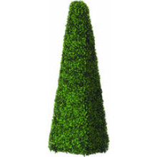 100cm Leaf Effect Topiary Obelisk