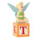Peter Pan Tinkerbell on Block Salt and Pepper Shaker Set 1