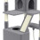 (Dark Grey) 208cm Tall 5 Floors Cat Tower Cat Tree Indoor 4