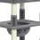 (Dark Grey) 208cm Tall 5 Floors Cat Tower Cat Tree Indoor 5