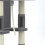 (Dark Grey) 208cm Tall 5 Floors Cat Tower Cat Tree Indoor 7