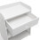 Living And Home (Flower) Bedroom Side Table Nightstand Storage Organizer with Drawer 6