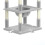 (Light Grey) 208cm Tall 5 Floors Cat Tower Cat Tree Indoor 4
