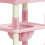 (Pink) 208cm Tall 5 Floors Cat Tower Cat Tree Indoor 6