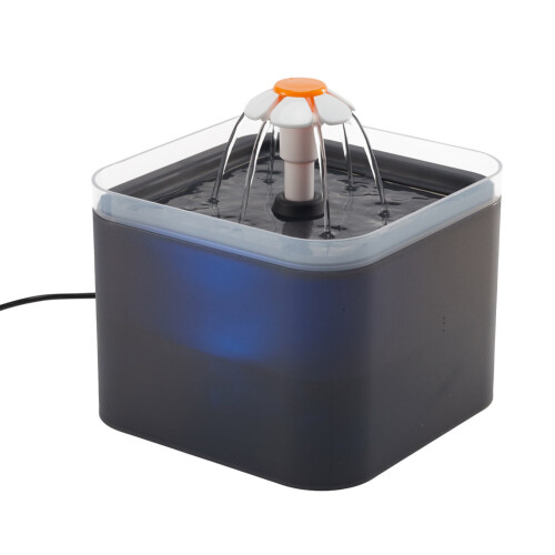 Living And Home 2L Pet Water Fountain with LED Lights 2