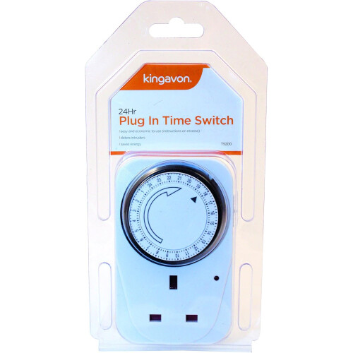 24 Hour Plug In Timer Switch Adapter UK