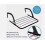 Black 5 Bar Airer Clothes Drying Rack For Radiators 5