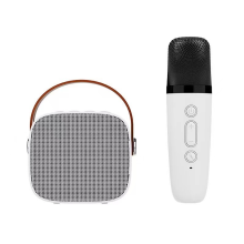 Chronus Karaoke Machine for Kids and Adults, Portable Bluetooth Speaker with Wireless Microphone, Clear Sound, Karaoke Microphone Toy Gift(White)