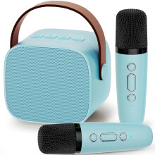 Chronus Kids Mini Karaoke Machine, Ideal Christmas Birthday Gift for Girls Boys Teens Adults, Wireless Microphone for Girls Family Party, Ages