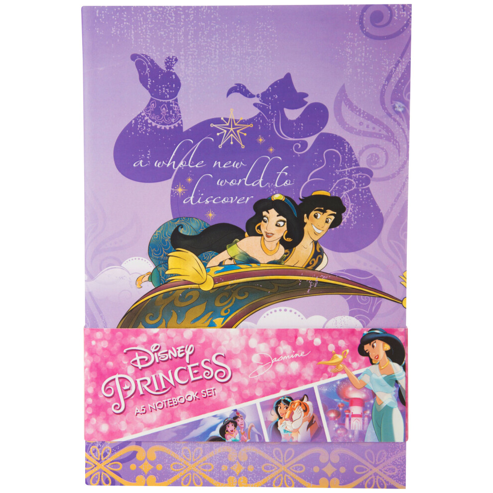 Disney Aladdin 2 Pack A5 Notebook Set