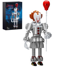 NEW Stephen King's Horror Movie It Figure Pennywises Building Blocks Toys Children Halloween Gift 527 PCS Bricks