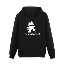 (X-Large) Mens Pullover Hoodie Custom Monstercat Hooded Sweater Work Out Hoodie