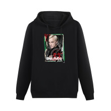 (Large) Men's Pullover Hooded with Pocket Draco Malfoy Photo Collage Hoodie