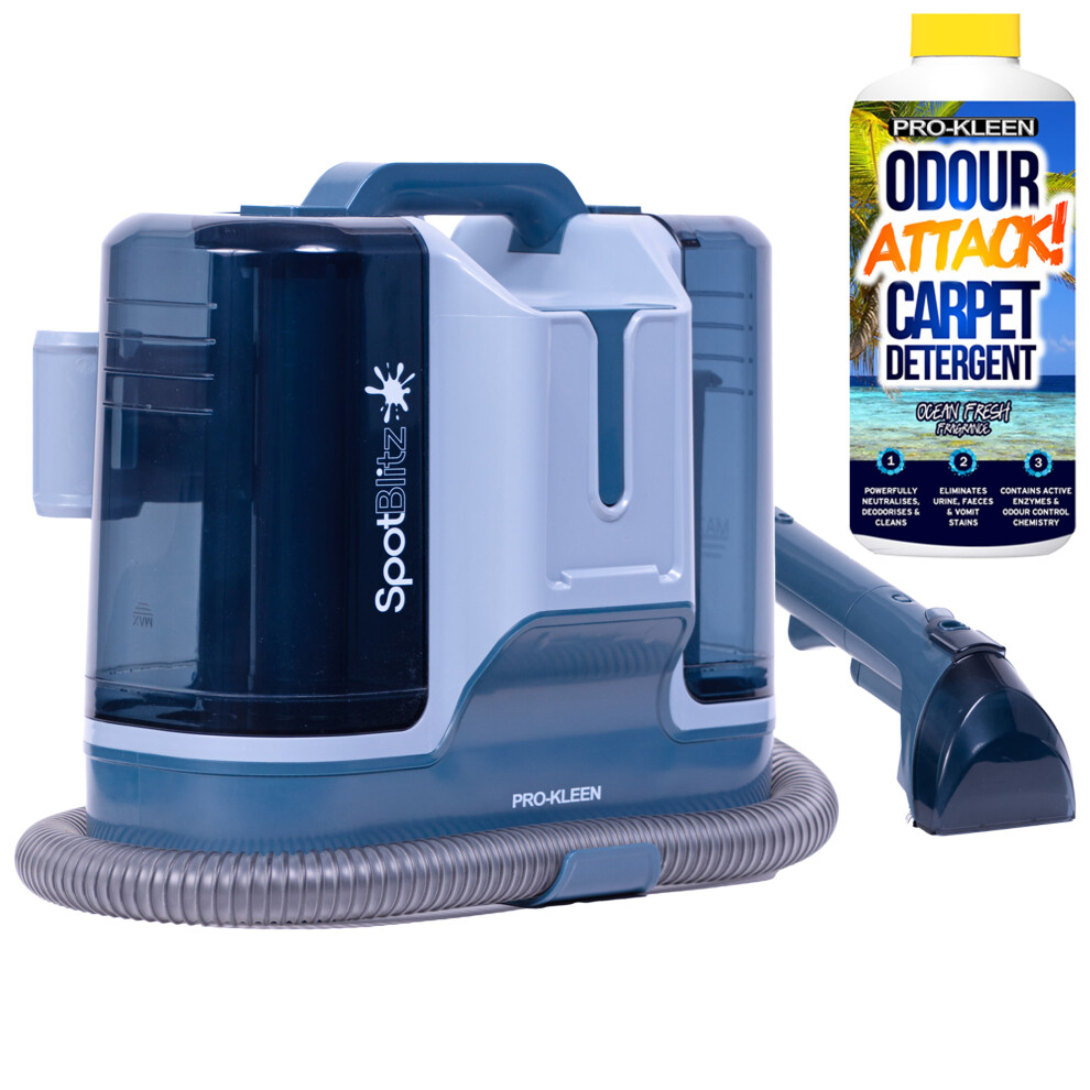 (Ocean Fresh) Spotblitz Carpet Cleaner & 1L Odour Attack