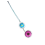 Sterling Silver Double Floral Pendant 1