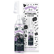 (Lavender & Chamomile) Bugalugs 2 in 1 Dog and Cat Detangle & Finishing Comb Shampoo Gift Set