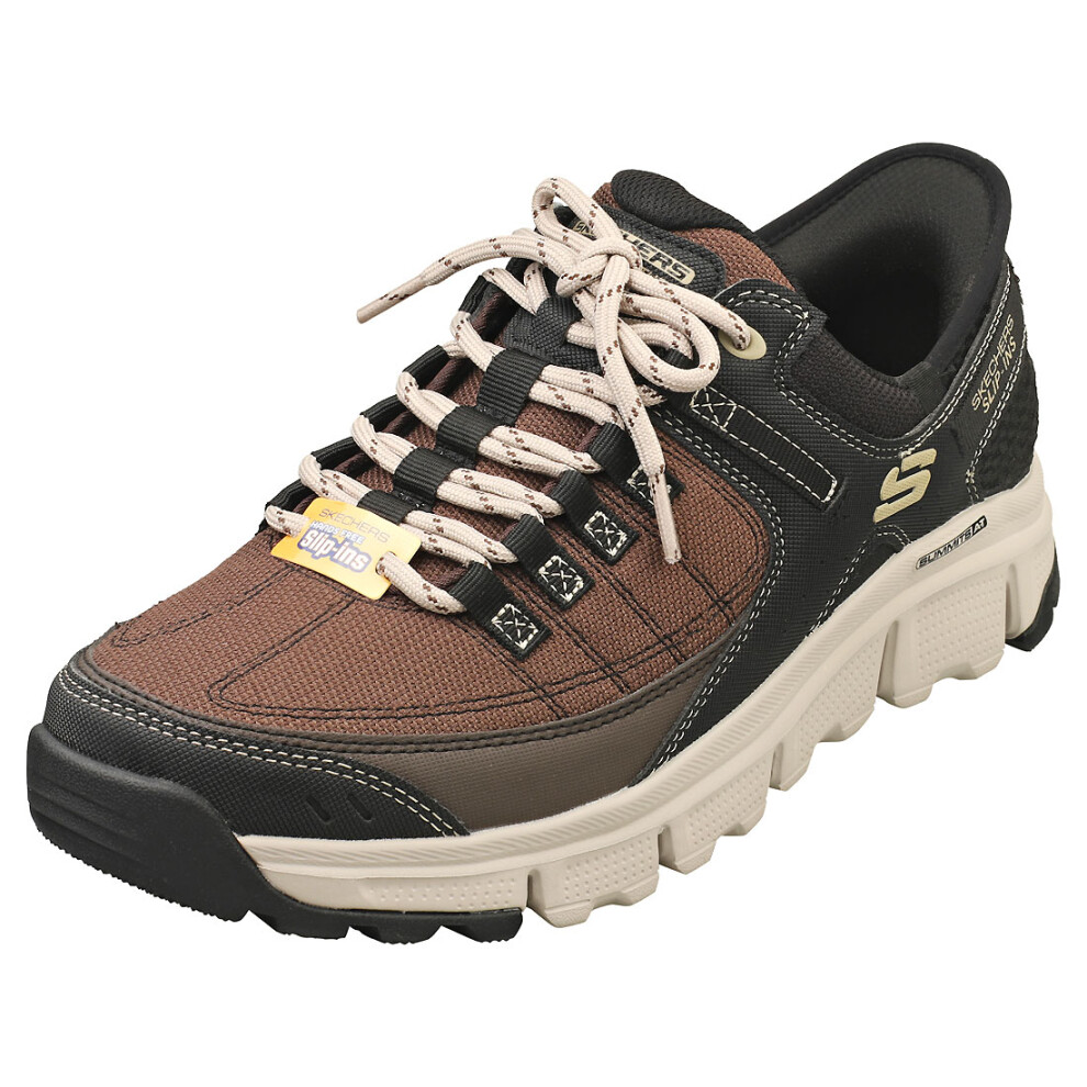 (7) Skechers Slip-ins Summits At Mens Casual Trainers In Brown Taupe