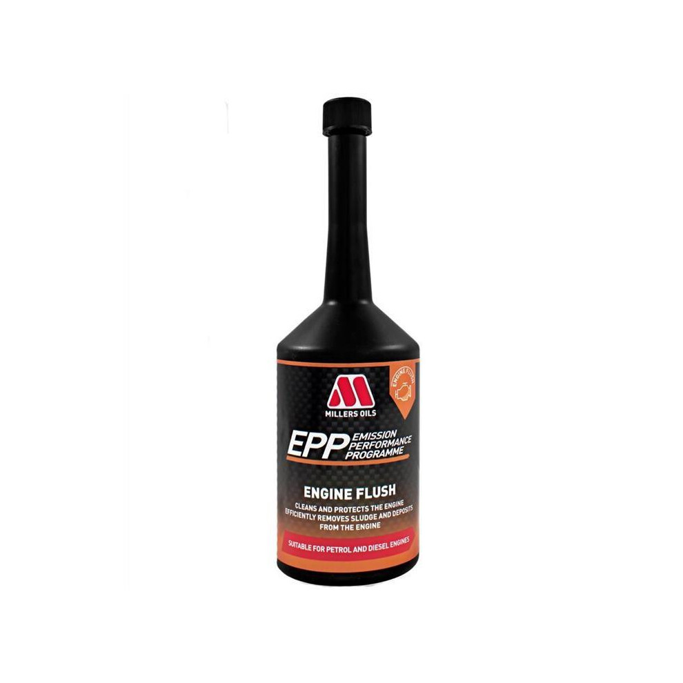 Millers Epp Engine Flush Cleans Engine Internally Oil Flushing Additive 400Ml 5056820520735
