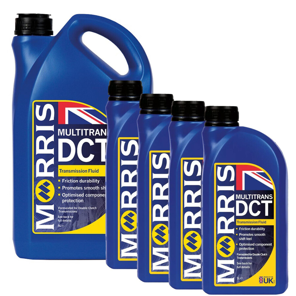 Morris Dct Fluid Dual Clutch Transmission Fluid Dctf Audi Vw Dsg Gearbox Oil 9L 5056820506159