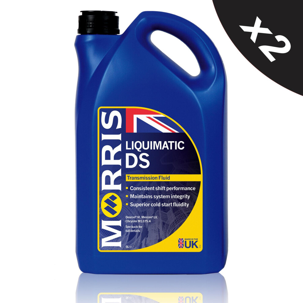 2X5l Morris Liquimatic Ds Atf Automatic Transmission Fluid Zf Lifeguard 8/9 5056820506296