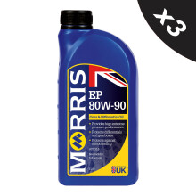 MORRIS EP 80W-90 Gear Oil GL5 Extreme Pressure Manual Transmission Fluid 3x1L