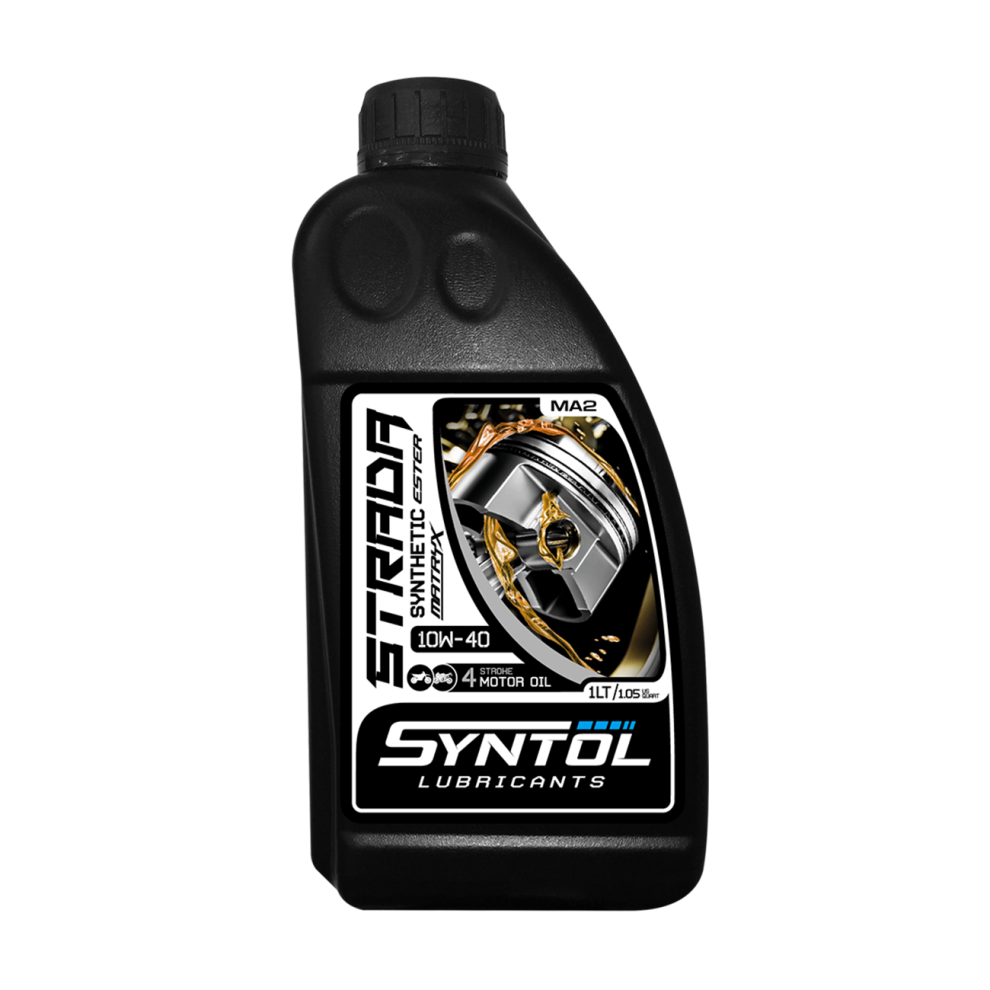 Syntol 10W40 Motorcycle Engine Oil Fully Synthetic 4 Stroke Jaso Ma / Ma2 1L 5060824660342