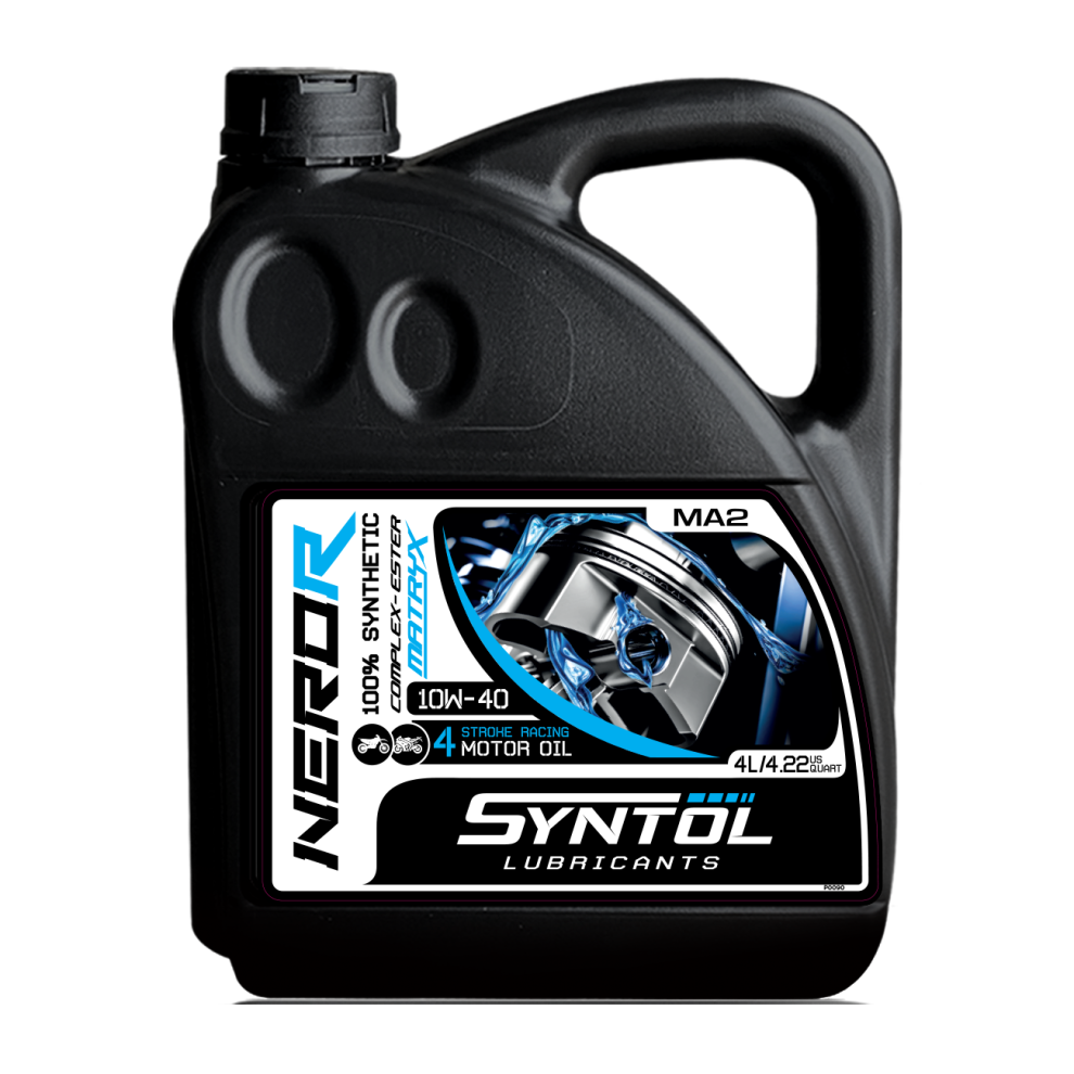 Syntol Nero-R 4T 10W-40 Racing Motorcycle Engine Oil 4L 5060824660069