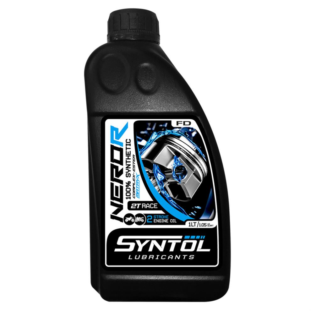 Syntol Synthetic 2-Stroke 2T Motorcycle Racing Engine Oil With Ester 1L