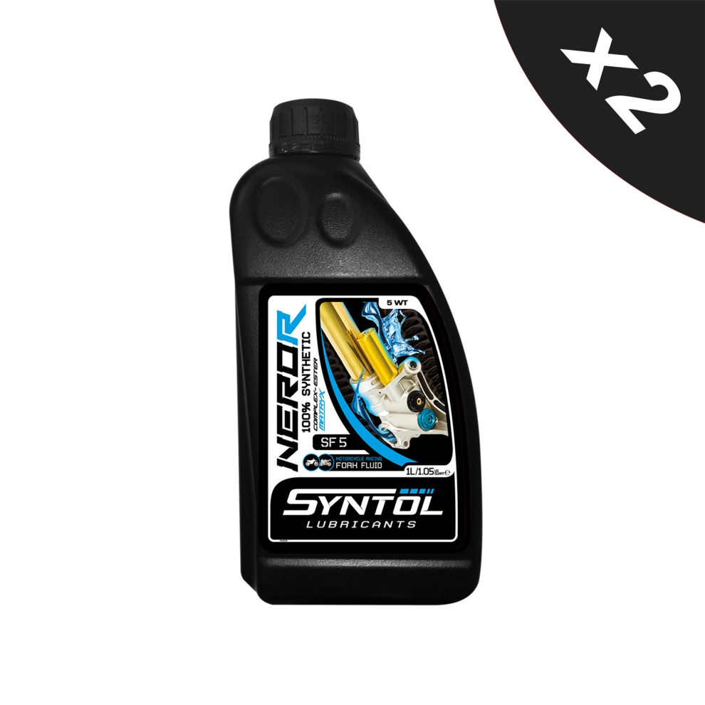 Syntol Nero-R Sf 5 Racing Motorcycle Motorbike Fork Fluid 2X1l 5056820508481
