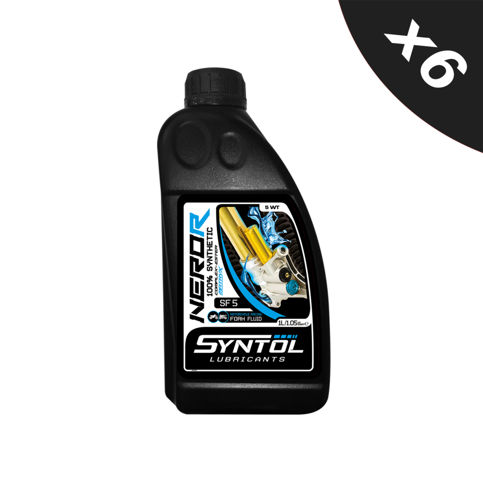 Syntol Nero-R Sf 5 Racing Motorcycle Motorbike Fork Fluid 6X1l 5056820508528