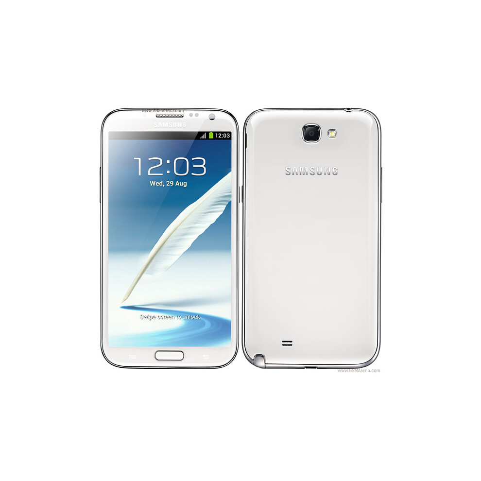 (White) Samsung Galaxy Note 2  16GB