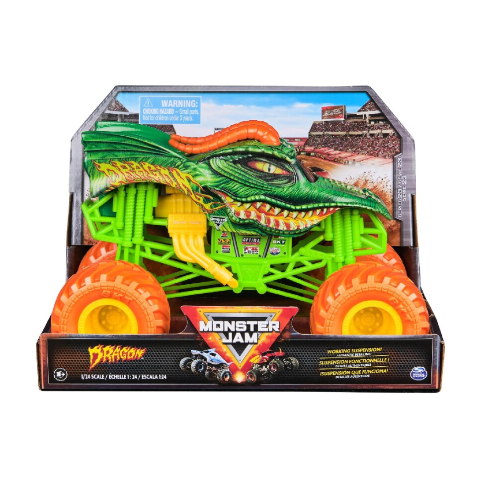 Monster Jam 1:24 Dragon Die Cast Monster Truck