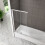 800X1400mm Sliding  Screen  Straight Framed Glass Door Panel 3