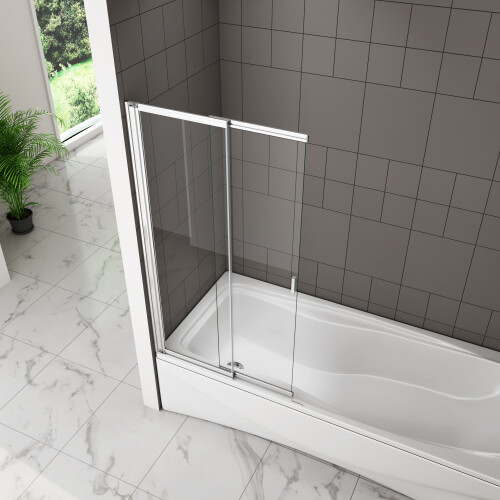 800X1400mm Sliding  Screen  Straight Framed Glass Door Panel 2