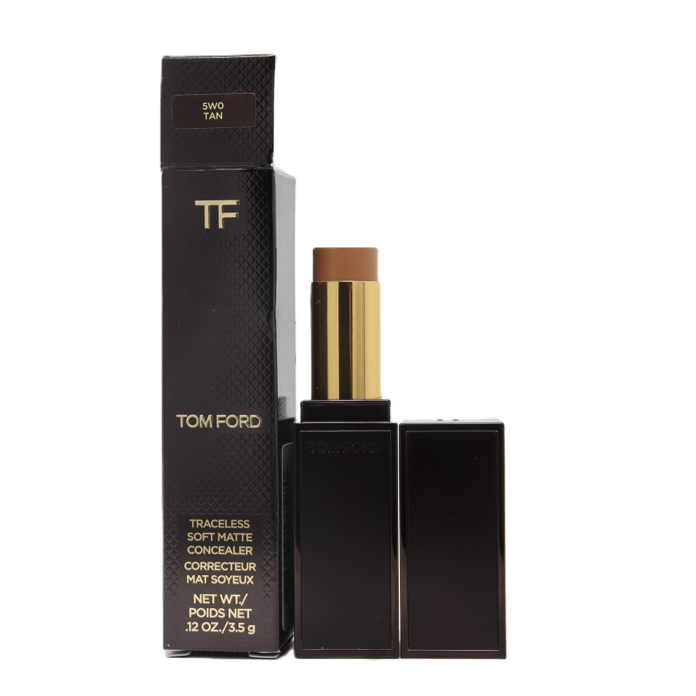 (5W0 Tan) Tom Ford Traceless Soft Matte Concealer  0.12oz/3.5g New With Box