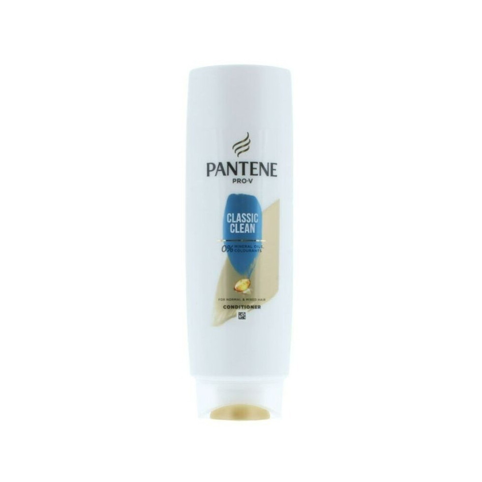 Pantene Pro-V Classic Clean Conditioner Timeless Hydration and Softness for Everyday Use, Ideal for All Hair Types - 270ml