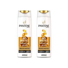 Pantene Anti-Hair Fall Shampoo Enhanced Strength and Volume for Thinning Hair, Perfect for Daily Care Routine - 400ml Pack Of 2