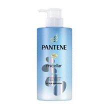 Pantene Micellar Detox & Purify Algae Extract Scalp Shampoo Refreshing Scalp Cleanse for Balanced Hair Health and Shine - 300ml