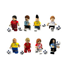 (Only 8pcs Mini Figure) Christmas Advent Calendar 24 Days Countdown Football World Cup Ornament Gift