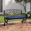 Living And Home (Navy Blue) Outdoor Patio Bench Seating Cushion 1