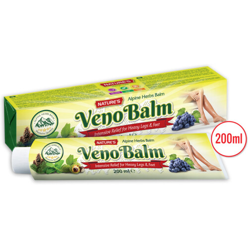 Natures Veno Balm - Alpine cream for veins 200ml