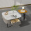Living Room Coffee Table Accent Center Table 2 Drawers 4