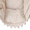 Living And Home (White) Garden Hanging Canvas Hammock Swing Chair 5