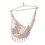 Living And Home (White) Garden Hanging Canvas Hammock Swing Chair 3