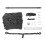 Living And Home (Dark Grey) Garden Hanging Canvas Hammock Swing Chair 6