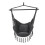 Living And Home (Dark Grey) Garden Hanging Canvas Hammock Swing Chair 4