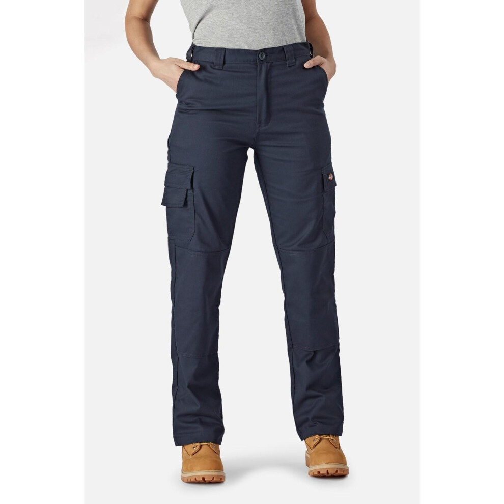 (18 UK, Dark Navy) Dickies Womens/Ladies Everyday Flex Work Trousers