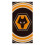 Wolverhampton Wanderers FC Crest Beach Towel 1
