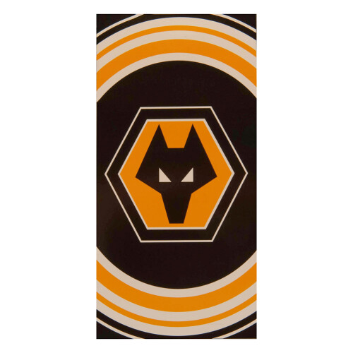 Wolverhampton Wanderers FC Crest Beach Towel